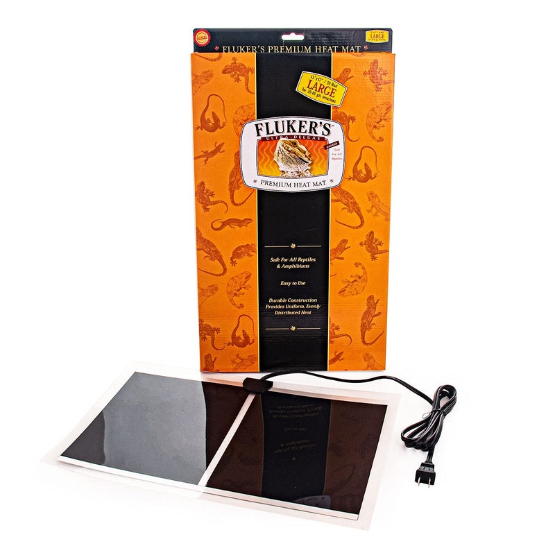 Fluker's Premium Heat Mat for All Reptiles and Amphibians, Large 17"x11" - Image 1